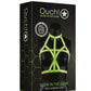 Ouch! Bra Harness - Glow In The Dark/Green - Medium/Small