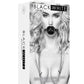 Ouch! Breathable Ball Gag with Nipple Clamps - Black