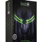 Ouch! Buckle Jock Strap - Black/Glow In The Dark/Green/Metal - Medium/Small