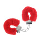 Ouch! Classic Fluffy Handcuffs - Red