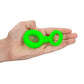 Ouch! Cock Ring and Ball Strap Silicone