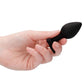 Ouch! Diamond Heart Butt Plug - Regular