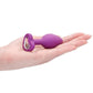 Ouch! Diamond Heart Butt Plug - Regular
