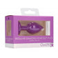 Ouch! Diamond Heart Butt Plug - Regular - Purple