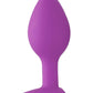 Ouch! Diamond Heart Butt Plug - Regular