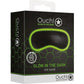 Ouch! Eye Mask - Black/Glow In The Dark/Green