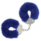 Ouch! Heavy-Duty Fluffy Handcuffs - Blue/Navy