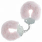 Ouch! Heavy-Duty Fluffy Handcuffs - Powder - Pink