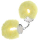 Ouch! Heavy-Duty Fluffy Handcuffs - Yellow