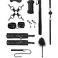 Ouch! Intermediate Bondage Kit - Black