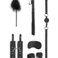 Ouch! Kits Beginners Bondage Kit - Black - 6pc