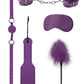 Ouch! Kits Introductory Bondage Kit #4 - Purple - 5 Piece Kit