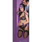 Ouch! Kits Introductory Bondage Kit #4 - Purple - 5 Piece Kit