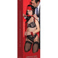 Ouch! Kits Introductory Bondage Kit #4 - Red - 5 Piece Kit