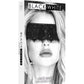 Ouch! Lace Mask with Elastic Straps - Black
