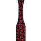 Ouch! Luxury Paddle - Burgundy/Red