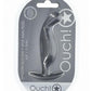Ouch! P-Spot Anal Plug Silicone - Grey/Gun Metal