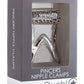 Ouch! Pincers Nipple Clamps - Silver