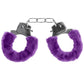 Ouch! Pleasure Handcuffs Furry - Purple