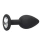 Ouch! Silicone Butt Plug with Removable Jewel