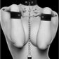 Ouch! Velcro Collar with Leash and Hand Cuffs