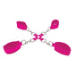 Ouch! Velcro Hand and Leg Cuffs - Pink