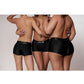 Ouch! Vibrating Strap-On Boxer Rechargeable