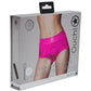 Ouch! Vibrating Strap-On Brief Rechargeable - Pink - Small/XSmall