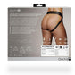 Ouch! Vibrating Strap-On Thong with Removable Butt Straps Rechargeable