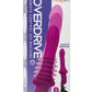Overdrive Remote Control Rechargeable Silicone Sex Machine Smooth Thruster - Pink
