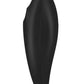 OVO B5 Silicone Cock Ring Waterproof - Black/Chrome