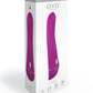 OVO F12 Silicone G-Spot Vibrator - Fuchsia/Purple