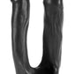 Oxballs 3-Way Penetrator Double Dildo and Cock Ring - Black - 8in
