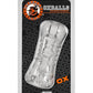 Oxballs Atomic Jock Jerk Masturbator - Clear