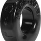 Oxballs Atomic Jock Sprocket Super Stretchy Cock Ring - Black - 2.8in