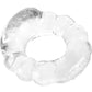 Oxballs Atomic Jock 'The 6 Pack' Sport Cock Ring - Clear