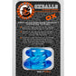 Oxballs Atomic Jock Z-Balls Cock Ring and Ball Stretcher - Blue