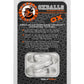 Oxballs Atomic Jock Z-Balls Cock Ring and Ball Stretcher - Clear