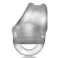 Oxballs Ball Sling with Ball Splitter Strap - Clear/Clear Ice