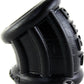 Oxballs Bent-1 Silicone Curved Ball Stretcher - Black - 2.25in