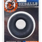 Oxballs Bigger Ox Silicone Cock Ring - Black/Black Ice