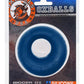 Oxballs Bigger Ox Silicone Cock Ring - Space Blue Ice - Blue