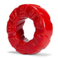 Oxballs Diesel Silicone Cock Ring - Red