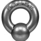 Oxballs Gauge Super Flex Cock Ring - Grey/Silver