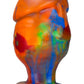 Oxballs Honcho-3 Silicone Anal Plug - Rainbow - Large
