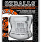 Oxballs Mega Squeeze Ergofit Ballstretcher - Clear