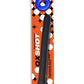 Oxballs Oxshot Silicone Butt Nozzle Shower Hose and Cock Ring - Black/Blue - 12in