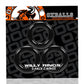 Oxballs Willy Rings Cock Ring - Black - 3 Pack