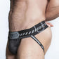 Packer Cargo Quilt Slider-Strap Jock - Black Puff
