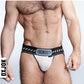 Packer Cargo Quilt Slider-Strap Jock - White Snow - Medium